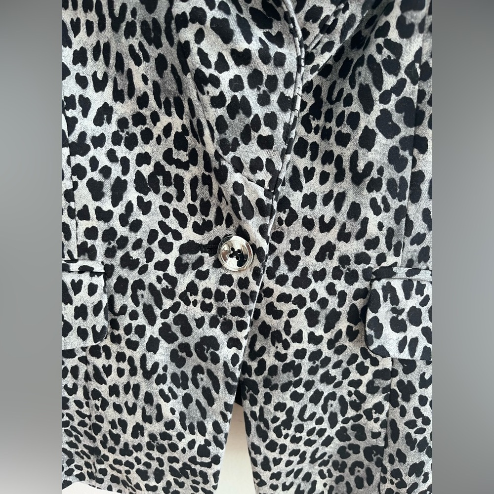 WHBM Leopard Print Blazer Jacket - image 3